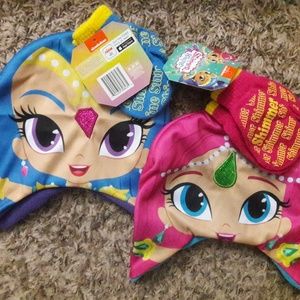 New shimmer and shine hat and mittens